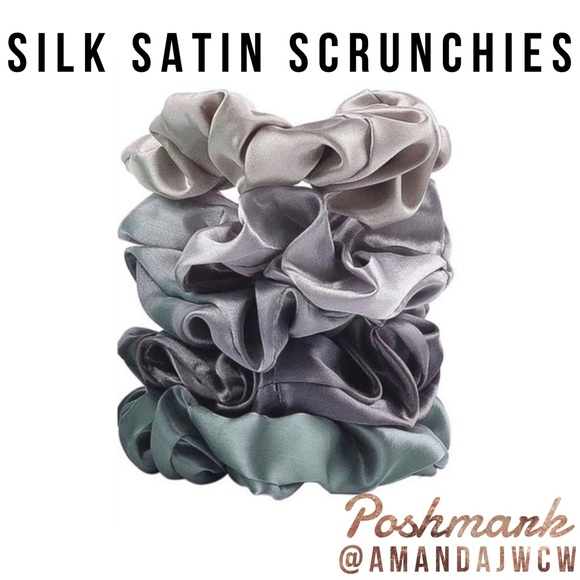Custom Bundle - 30 Silk Satin Scrunchies - Picture 8 of 12